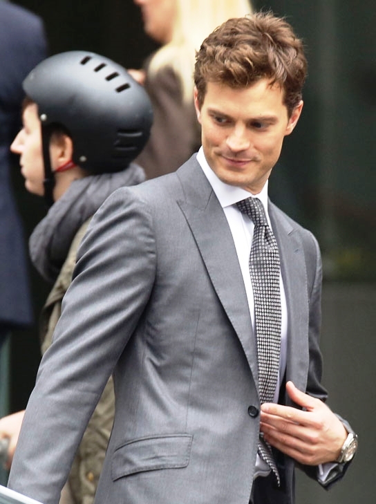 Christian Grey's Suits in Fifty Shades of Grey